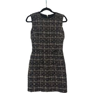 Beautiful Dolce and Gabbana Boucle Tweed Dress NWOT
